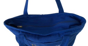 Cotton bag top view 